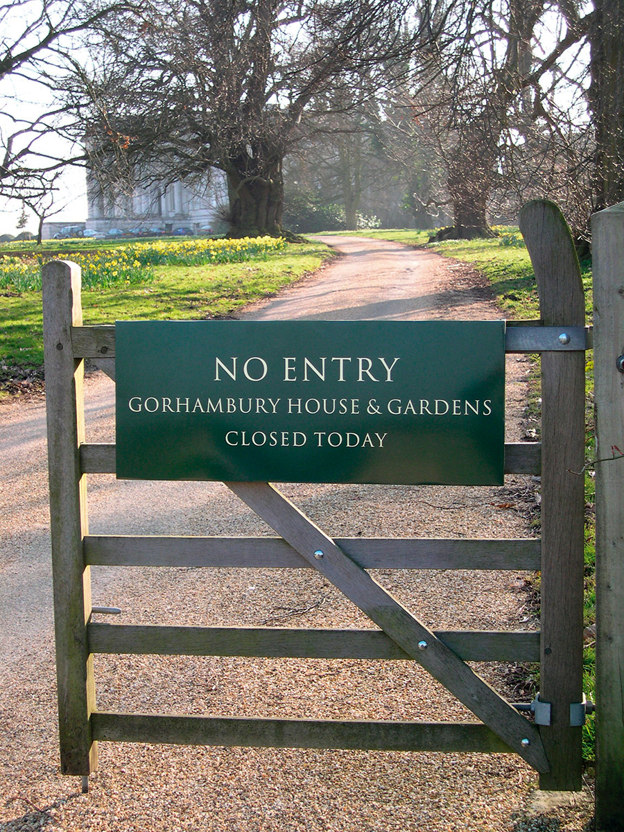 GorhamburyNoEntry